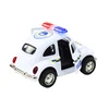 Lean Toys Klasikinis 1:38 Mastelio Policijos Automobilis su Šviesomis ir Garsu