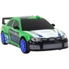 Lean Toys Nuotoliniu būdu valdomas sportinis automobilis 1:24, žalias, su keičiamais ratais