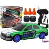 Lean Toys Nuotoliniu būdu valdomas sportinis automobilis 1:24, žalias, su keičiamais ratais