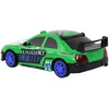 Lean Toys Nuotoliniu būdu valdomas sportinis automobilis 1:24, žalias, su keičiamais ratais