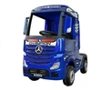 Lean Cars Vaikiškas elektromobilis sunkvežimis Mercedes Actros mėlynas lakuotas su MP4