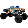 Lean Toys Visureigis 4x4 su nuotolinio valdymo pultu 1:6, oranžinis, 6 m.+