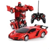 Auto Robotas transformeris 2in1 Lean Toys, raudonas