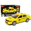 Automobilio taksi 1:14 žibintai skamba geltonai