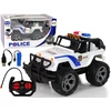 Lean Toys Nuotoliniu pulteliu valdomas Policijos automobilis Jeep