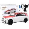 Nuotoliniu būdu valdomas automobilis Bvliiman Lean Toys, baltas/raudonas, 26x10,5x10 cm