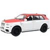 Nuotoliniu būdu valdomas automobilis Bvliiman Lean Toys, baltas/raudonas, 26x10,5x10 cm