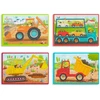 B Toys B Žaislai - B Dėlionės Statybinės Transporto Priemonės (702205)