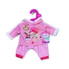 Zapf BABY born - sportinis kostiumas rožinis 43 cm (837313)
