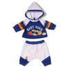 Zapf BABY born - sportinis kostiumas tamsiai mėlynas 43 cm (838204)