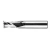Grąžtas Baildon DIN 6527 L FWP2L 12 mm karbido freza, VHM TiAlN, Z2, 83–22 mm