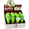 Lean Toys Žalios muilo burbulų gyvatės žaislas su judančia galva