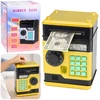Bankomat Elektroninė taupyklė auksinė