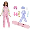 Barbie Barbė - Prabangi snieglentininkė karjeros varžybose (JKF78)