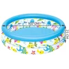 Dmuchany Pripučiamas sodo baseinas vaikams, gyvūnai, 102 cm, Bestway 51008