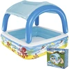 Basen/ Pripučiamas vaikų baseinas su stogu 140 x 140 x 114 cm Bestway 52192