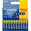 Bateria VARTA LR03 Longlife Power šarminės baterijos, 16+4 vnt./pakuotė.