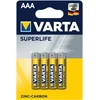 Bateria VARTA R03 SUPERLIFE baterijos 4 vnt./bl.