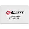 Baterie 10x4 Szt Rocket Cynkowo-Węglowa Paluszki AAA R03 1,5V Rinkinys Baterii