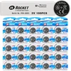 Baterie 20x5 Szt Litowa Rocket CR2032 3V 240mAh Bateria Guzikowa Rinkinys