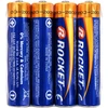 Baterie 45x4 Szt Alkaliczne Rocket LR03 AAA 1,5V LR3 Bateria Rinkinys Paluszki