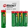 Baterie 6x4 Szt Rocket Cynkowo-Węglowa Paluszki AA R6 1,5V Rinkinys Baterii