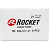 Baterie 6x4 Szt Rocket Cynkowo-Węglowa Paluszki AA R6 1,5V Rinkinys Baterii