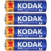 Baterie „Kodak MAX Alkaline AA LR6“ baterijos, 4 vnt.