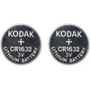 Baterie „Kodak Max“ ličio CR1632 baterijos, 2 vnt.