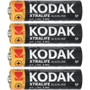 Baterie „Kodak XTRALIFE“ šarminės AA LR6 baterijos, 4 vnt.