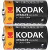 Baterie Kodak XTRALIFE šarminės KD-2 LR20 baterijos, 2 vnt.