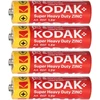 Baterie „Kodak ZINC“ itin galingos AA LR6 baterijos, 4 vnt.