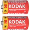 Baterie „Kodak ZINC Super Heavy Duty C LR14“ baterijos, 2 vnt. folijos