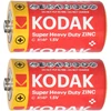 Baterie „Kodak ZINC Super Heavy Duty C LR14“ baterijos, 2 vnt. folijos