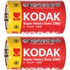 Baterie „Kodak ZINC Super Heavy Duty D LR20“ baterijos, 2 plėvelės