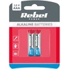 Baterie REBEL LR03 šarminės baterijos, 2 vnt./dėžutėje.