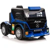 Lean Cars Vienvietis elektromobilis vaikams Mercedes-Benz Axor XMX622, mėlynas