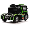 Lean Cars Vienvietis elektromobilis vaikams Mercedes-Benz Axor XMX622, žalias