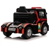Lean Cars Vienvietis elektromobilis vaikams Mercedes-Benz Axor XMX622, raudonas
