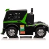 Lean Cars Vienvietis elektromobilis vaikams Mercedes-Benz Axor XMX622, žalias