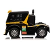 Lean Cars Vienvietis elektromobilis vaikams Mercedes-Benz Axor XMX622, geltonas