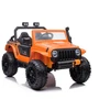 Lean Cars Akumuliatorinis dvivietis automobilis vaikams XB-1118 4x4, oranžinės spalvos