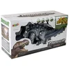 Žaislinis dinozauras Triceratops su šviesos efektais
