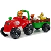 Lean Toys Traktorius su priekaba gyvūnams