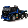 Lean Cars Vienvietis elektromobilis su priekaba Mercedes-Benz Axor XMX622, mėlynas
