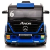 Lean Cars Vienvietis elektromobilis su priekaba Mercedes-Benz Axor XMX622, mėlynas