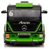 Lean Cars Vienvietis elektromobilis su priekaba Mercedes-Benz Axor XMX622, žalias