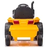 Lean Cars Akumuliatorinis traktorius su priekaba S617 geltonas