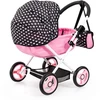 Bayer Design Bayer - Lėlių vežimėlis Cosy - Juodas/Rožinis (12760AA)