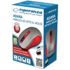 Kompiuterio Pelė - Esperanza EM131R 1600 DPI